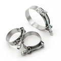 11.7mm bandwidth british type galvanized steel hose clamp